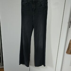 Chic Joe's Black Wide Leg Jeans for Women